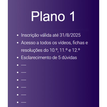 Inscrição na Academia Aberta da Matemática - plano 1