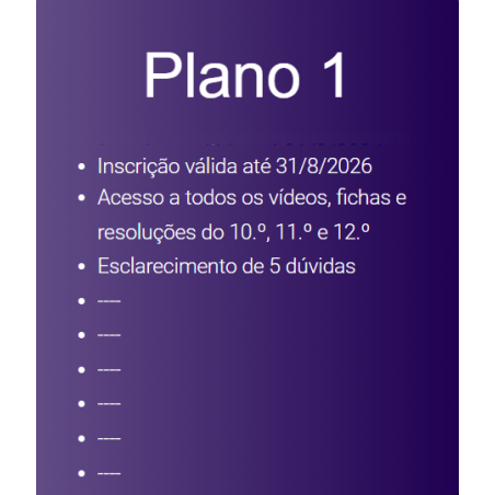 Inscrição na Academia Aberta da Matemática - plano 1